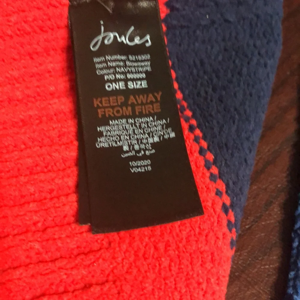 Joules sweater scarf